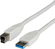 Roline VALUE USB TIP A-B M/M 0.8m (USB 3.0), 11.99.8869