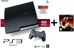 SONY PlayStation 3 160 GB + F1 2011