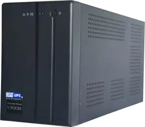 Opti-UPS TS1700B, Line-Interactive, Simulated Sine Wave, AVR, 1500VA 900W, AVR, 4 Battery backup outlets (IEC-320-C13) 1 Bypass outlet, Data Line Surge Protection RJ11 RJ45