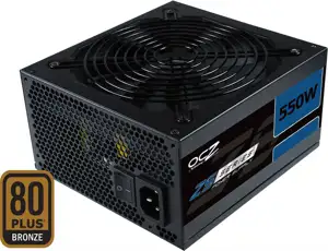 Napajanje 550W OCZ ZS series 550W SLI-Ready, Active PFC, 80 Plus Bronze, 135mm fan, EU cable