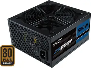 Napajanje 650W OCZ ZS series SLI-Ready, Active PFC, 80 Plus Bronze, 135mm fan, EU cable