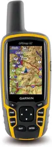 GPS uređaj Garmin GPSMAP 62 (USB kabel, bazna karta, HR izbornik) + AdriaTopo, 010-00868-98