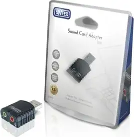 Zvučna kartica Sweex SC010, Sound Card Adapter USB, Speaker headphone line-out jack, Microphone, line-in jack