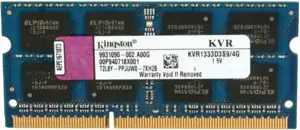 Memorija za notebook Kingston DDR3 1333Mhz 4GB, KVR1333D3S9/4G (SODIMM)