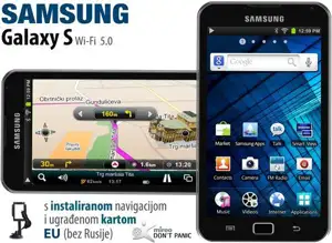 SAMSUNG GALAXY S Tab WIFI 5.0 crni 8GB s navigacijom EU