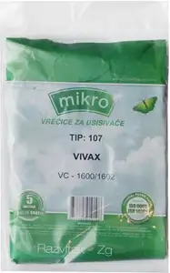 Vrećice za usisavač Vivax Home VC-1600/VC-1602