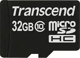 Transcend 32GB microSDHC Class 10 Flash Card without adapter