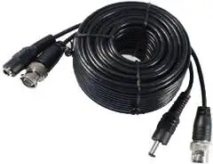 Falke videotechnik Coax kabel (BNC) + Kabel za napajanje (DC), 20 m L-20DB