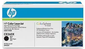 Toner HP CE260X, Black