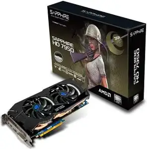 Grafička kartica Sapphire PCI-E ATI Radeon HD7950 OverClocked GDDR5 3GB/384bit, 900MHz/1250MHz, PCI-E 3.0 x16, HDMI, DVI
