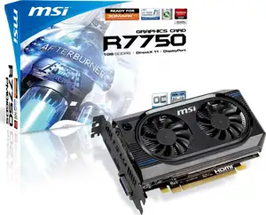 Grafička kartica MSI R7750OC, 1GB GDDR5, DVI, HDMI, DP