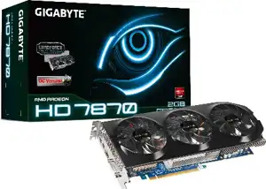 Grafička kartica Gigabyte HD7870 OC, 2GB GDDR5, HDMI, DVI, DP