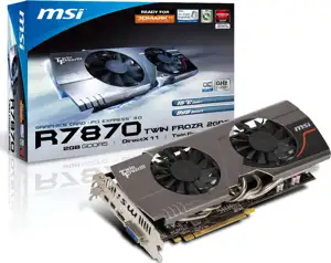 Grafička kartica MSI R7870OC, TF3, 2GB D5, DVI, mDP, HDMI