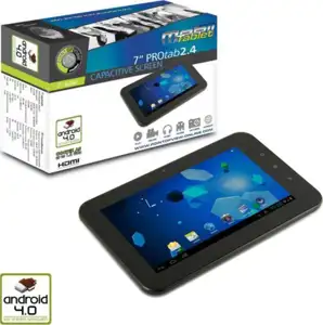 PointOFView ProTab2.4XL - Android 4.0 Ice cream Sandwich, Cortex A8 - Up to 1.2 Ghz, 512 MB DDR3 SDRAM, 4GB NAND, 8 inch 800 x 400, Capacitive 5-point multi touchscreen, 802.11 b g, 0.3 MP front camer