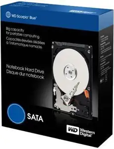 HDD SATA III 500 GB WD Scorpio Blue, 2,5