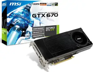 Grafička kartica MSI GTX 670 OC, 2 GB DDR5, 2DVI,HDMI,DP