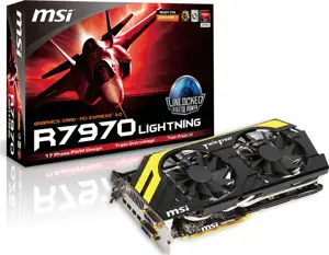 Grafička kartica MSI R7970 Lightning, 3GB,DVI,HDMI,miniDP