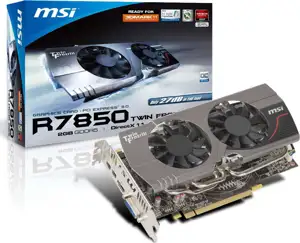 Grafička kartica MSI R7850OC, TF3, 2GB D5, DVI, mDP, HDMI