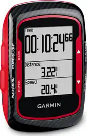 Garmin Edge 500 Red, bundle (HRM + CAD)