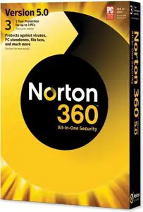 NORTON 360 5.0 IN 1 USER 3 PC RET