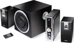 Edifier zvučnici C2, 2.1 set, RMS 2×6W/1×18W, Black