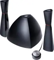 Edifier zvučnici E3300, 2.1 set, RMS 2×9W/1×32W, Black