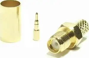 MaxLink 03-RF-01, VF konektor RSMA female gilded for H155, RF240