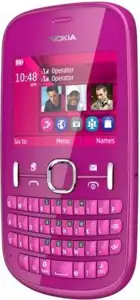 Mobitel Nokia Asha 200 Pink (Dual SIM)