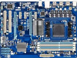 Matična ploča Gigabyte 970A-DS3, AMD970/SB950, DDR3, zvuk, G-LAN, S-ATA, RAID, PCI-E, CrossFireX, USB 3.0, ATX, s. AM3 / AM3+