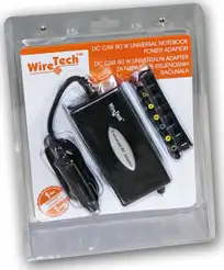 Univerzalni auto punjač za notebook 80W