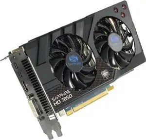 SAPPHIRE Video Card Radeon HD7850 GDDR5 1GB/256bit, 900MHz/1200MHz, OC