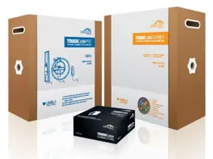 UBQ TC-CARRIER, UBNT Tough Cable SFTP outdoor wire cable Cat5e, 24AWG, 305m, Solid Bare Copper