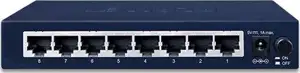 Planet GSD-803, 8-Port 10 100 1000Mbps Gigabit Ethernet Switch (External Power) - Metal Case