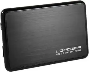 Eksterno kućište LC POWER, LC-25BUB3, 2.5'' SATA, USB 3.0, LED, crno