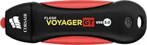 USB stick Corsair 32GB Voyager GT3A USB 3.0 drive, rubber, rugged, short body, 220/55 MB/s