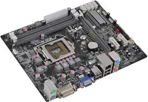 Maticna ploca ECS H61H2-M2, iH61 Rev B3, DDR3, zvuk, S-ATA, G-LAN, PCI-E, D-SUB, DVI, mATX, s. 1155