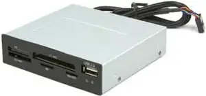 Citac memorijskih kartica SCYTHE Kama Reader Jr. crni, USB/interni (3.5'')