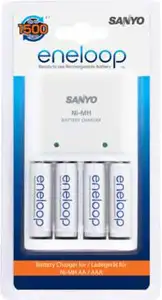 Punjac baterija SANYO Eneloop MQN04-E-4-3UTGA, 4x NiMh AA 2000mAh baterije