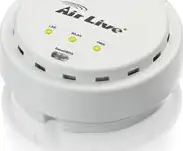 Airlive N.TOP, 802.11n Ceiling Mount Long Range PoE AP, 300Mbps 2T2R Wireless b g n Standard, 5 Wireless Modes