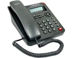 Escene ES220N Entry Level IP Phone, Graphic LCD, 2 SIP accounts, XML, w/o PoE