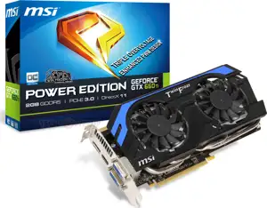 Grafička kartica MSI GF GTX660Ti OC PE, 2GB DDR5, DX11