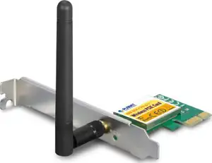 Planet WNL-9501, 150Mbps 802.11n 2.0 PCI Express Wireless LAN Adapter (1T 1R) - Atheros