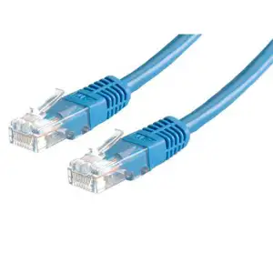 NaviaTec NVT-CAT6UTP0,5M_BLU CAT6 UTP Patch Kabel (RJ45) 0,5 m Košuljica za utp konektor Plave boje