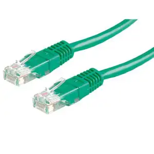 Kabel mrežni UTP, Cat. 6, 15m, CCA, 24AWG, Savitljivi, Zeleni