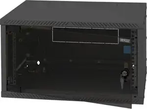 Ormar zidni RXA-12-AS4-BAX-A1 12U/400mm, rasklopljen, crni