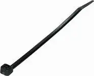 Transmedia KB 2-100 S, Cable-Tie, 100 x 2,5 mm, packing: 100 pcs in Polybag, for binding up to o 25 mm, black