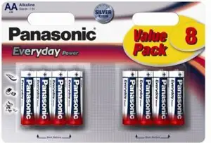 Baterija Panasonic LR6EPS/8BW AA, 8 kom