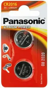 PANASONIC baterije male CR-2016EL/2BP