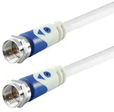 Kabel Antenski Transmedia F-plug straight - F-plug straight, 2,5 m