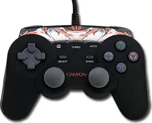 Gamepad CANYON CNG-GP03N (Mechanical) for PC/PlayStation3/PlayStation2, Retail